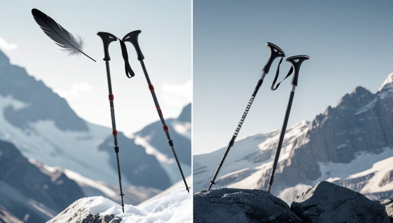 Perbedaan Trekking Pole Karbon vs Aluminium